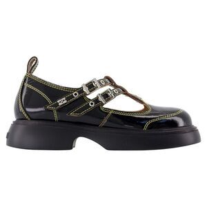 Everyday Butterfly Mary Jane - Ganni - Synthetic - Black